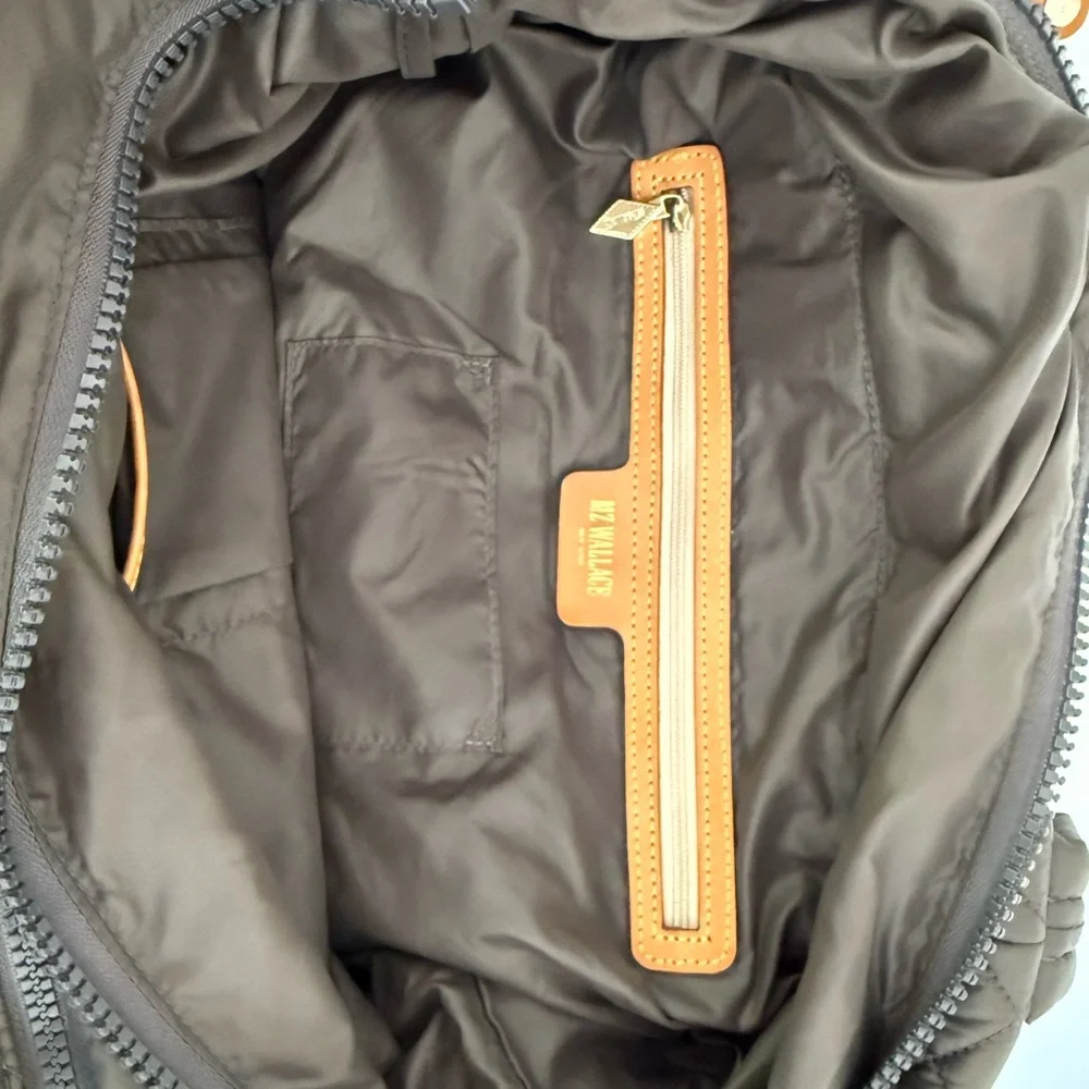 MZ Wallace Espresso Quilted Crossbody Bag - Picture 6 of 8